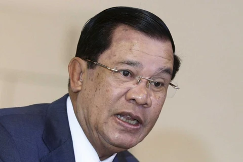 Thủ tướng Campuchia Hun Sen. (Nguồn: abc.net.au)