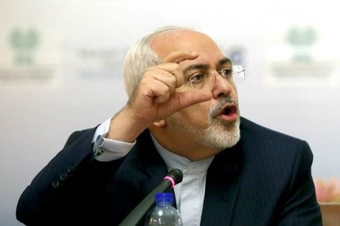 Ngoại trưởng Iran Mohammad Javad Zarif cũng từng đưa ra cảnh báo hôm 23/12 vừa qua. (Nguồn: AP)
