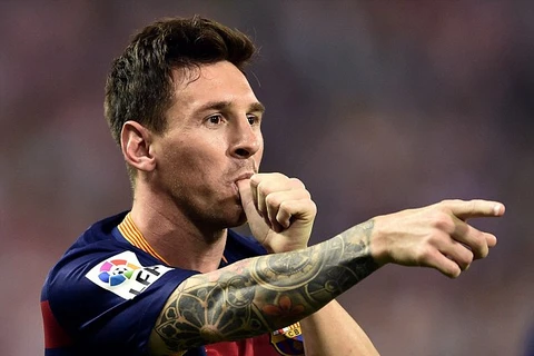Lionel Messi sắp có 500 trận cho Barcelona. (Nguồn: AFP/Getty Images)