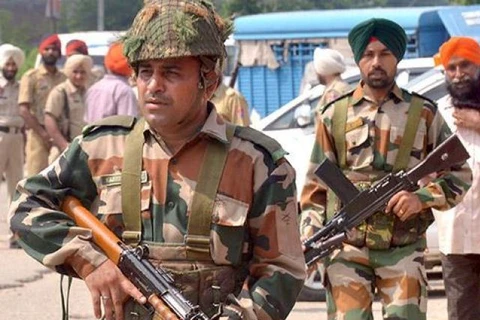 Ấn độ tăng cường an ninh chống khủng bố. (Nguồn: AFP)