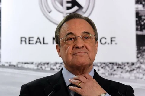 Chủ tịch Real Madrid Perez đã sa thải 10 HLV ở 2 nhiệm kỳ của mình. (Nguồn: Getty Images)