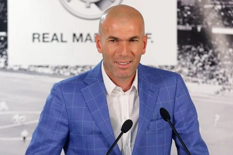 Zidane là HLV người Pháp đầu tiên của Real Madrid. (Nguồn: realmadrid.com)