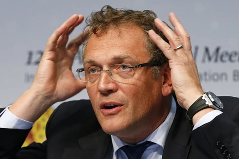 Đương kim Tổng thư ký FIFA Jerome Valcke. (Nguồn: AFP)