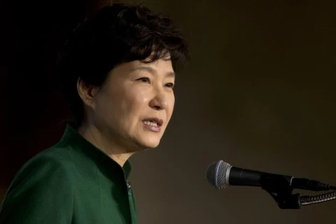 Tổng thống Hàn Quốc Park Geun-hye. (Nguồn: AP)
