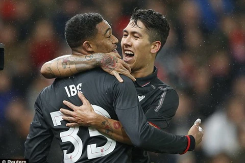 Ibe mang chiến thắng về cho Liverpool. (Nguồn: Reuters)