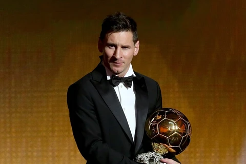 Messi lần thứ 5 giành Quả bóng Vàng FIFA. (Nguồn: Getty Images)