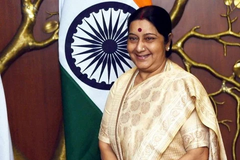 Ngoại trưởng Ấn Độ Sushma Swaraj. (Nguồn: thehindu.com)