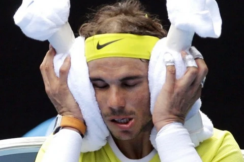 Rafael Nadal gây thất vọng tại Australian Open 2016. (Nguồn: AP)
