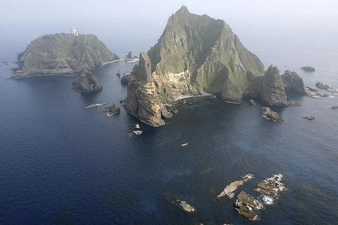 Quần đảo Dokdo/Takeshima. (Nguồn: AFP)