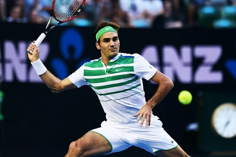 Federer đang tiến rất gần bán kết Australian Open 2016. (Nguồn: AP)