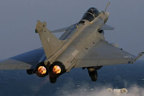 Máy bay Rafale của Pháp. (Nguồn: AP)