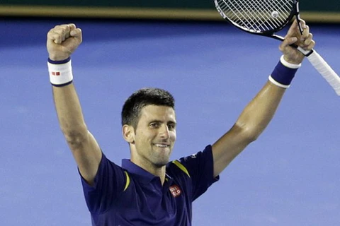 Djokovic lần thứ 6 vào chung kết Australian Open. (Nguồn: EPA)