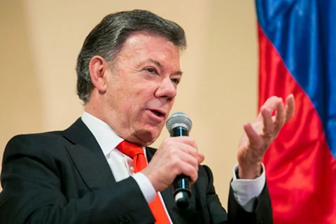 Tổng thống Colombia Juan Manuel Santos. (Nguồn: as-coa.org)