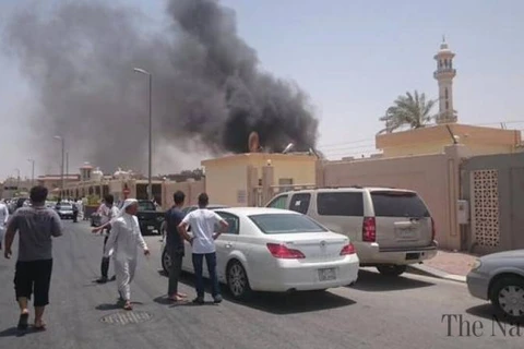 Thánh đường Hồi giáo Shi'ite ở Saudi Arabia bị tấn công. (Nguồn: nation.com.pk)