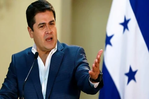 Tổng thống Honduras Juan Orlando Hernández. (Nguồn: telesurtv.net)