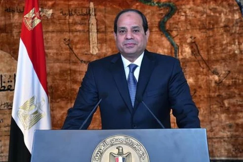 Tổng thống Ai Cập Abdel Fattah al-Sisi. (Nguồn: AFP)
