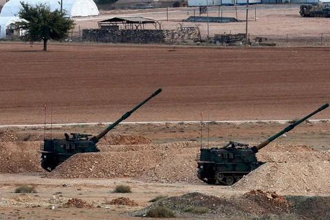 Thổ Nhĩ Kỳ nã pháo vào căn cứ không quân ở Syria. (Nguồn: Getty Images)