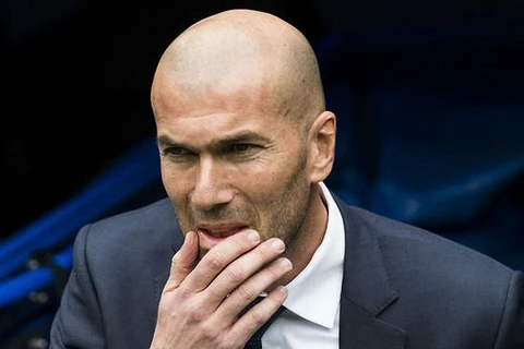 Zidane đêm nay đứng trước ngưỡng cửa lớn trên cương vị huấn luyện viên Real Madrid. (Nguồn: Getty Images)