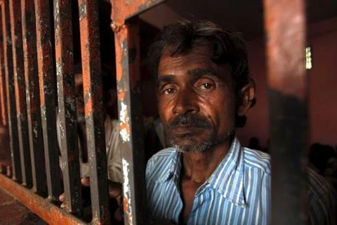 Ngư dân Ấn Độ bị bắt giữ. (Nguồn: AP)