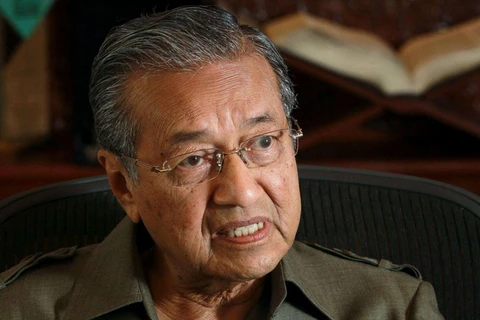 Cựu Thủ tướng Malaysia Mahathir Mohamad. (Nguồn: straitstimes)