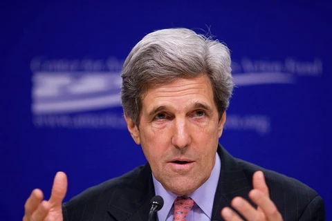 Ngoại trưởng Mỹ John Kerry. (Nguồn: sputnik)