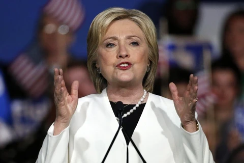 Ứng cử viên Đảng Dân chủ Hillary Clinton. (Nguồn: Reuters)