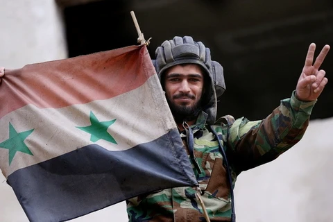 Quân chính phủ Syria. (Nguồn: TASS)