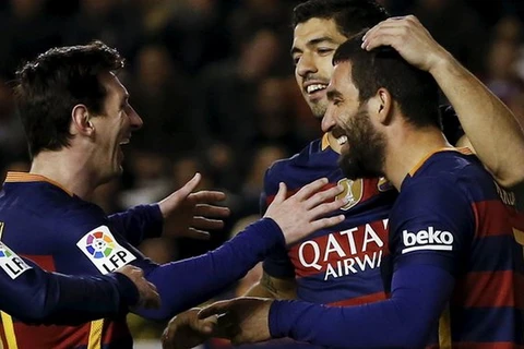 Barcelona lập kỷ lục mới. (Nguồn: AP)