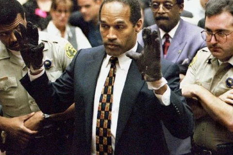 O.J. Simpson trong phiên tòa diễn ra vào năm 1995. (Nguồn: Reuters)