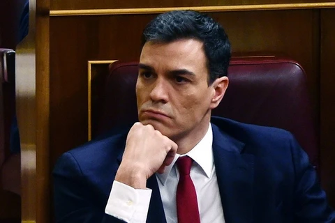 Lãnh đạo Đảng Xã hội (PSOE) Pedro Sanchez. (Nguồn: AFP/Getty Images)