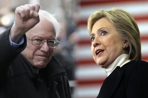 Ông Bernie Sanders thắng bà Hillary Clinton ở bang Michigan. (Nguồn: floridapolitics)