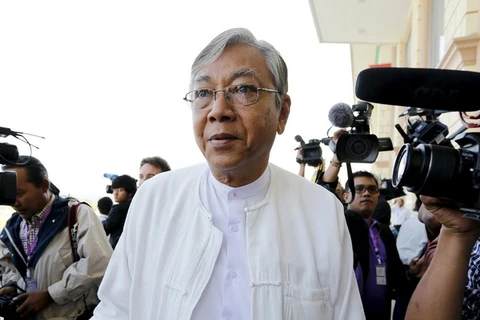 Ông Htin Kyaw, trợ lý thân cận của bà Aung San Suu Kyi. (Nguồn: Reuters)