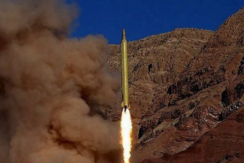 Iran thử tên lửa hôm 9/3. (Nguồn: Reuters)