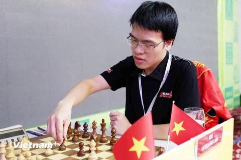 Lê Quang Liêm không tham gia giải Cờ vua quốc tế HDbank 2016. (Ảnh: Hoàng Hải/Vietnam+)