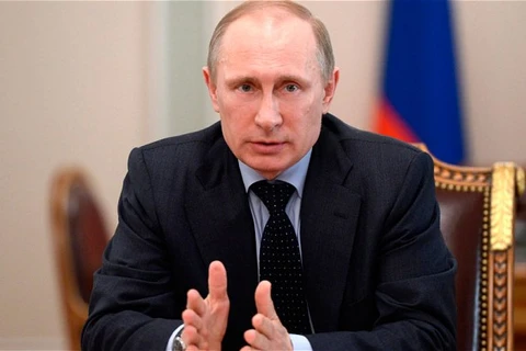 Tổng thống Nga Vladimir Putin. (Nguồn: telegraph)