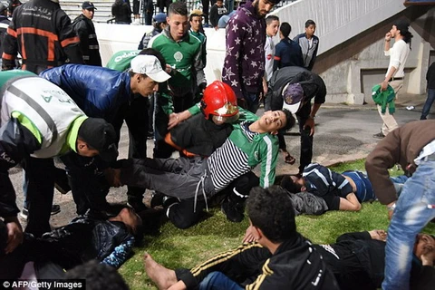 Cảnh hỗn loạn sau vụ bạo lưc kinh hoàng ở Maroc. (Nguồn: AFP/Getty Images)