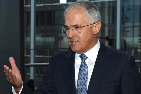 Thủ tướng Australia Malcolm Turnbull chỉ trích Trung Quốc. (Nguồn: AAP)