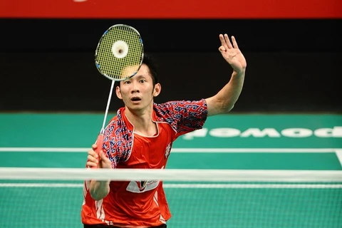 Tiến Minh đánh bại tay vợt Trung Quốc để vào bán kết New Zealand Open. (Nguồn: Getty Images)