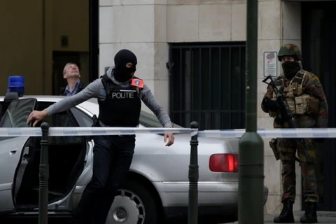 Bỉ tăng cường an ninh sau vụ tấn công khủng bổ ở Brussels. (Nguồn: AFP)