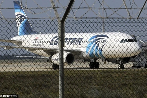Chiếc máy bay của Egypt Air bị bắt cóc. (Nguồn: Reuters)