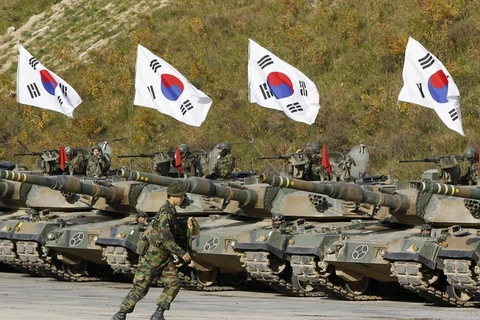 Lực lượng quân đội Hàn Quốc. (Nguồn: AP)