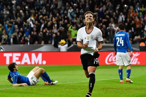Mario Goetze lập công mang chiến thắng về cho tuyển Đức. (Nguồn: Getty Images)
