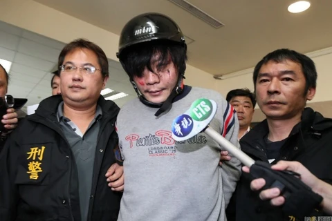 Nghi can chặt đầu bé gái bị đánh đập. (Nguồn: shanghaiist.com)