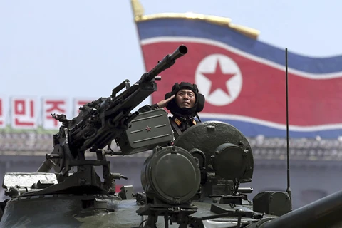 Lực lượng quốc phòng Triều Tiên. (Nguồn: AP)