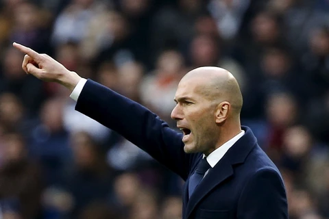 Zinédine Zidane đang rất muốn đánh bại Wolfsburg. (Nguồn: Reuters)