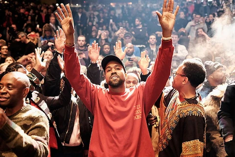Ngôi sao nhạc rap người Mỹ Kanye West. (Nguồn: Getty Images)
