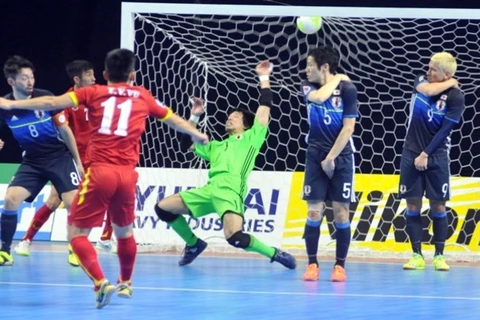 Tuyển Futsal Việt Nam sẽ tái ngộ tuyển Futsal Nhật Bản. (Nguồn: AFC)