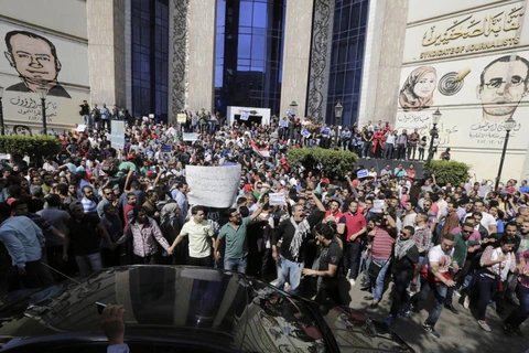 Nhiều nhà hoạt động chính trị bị bắt trước cuộc biểu tình diễn ra ngày 25/4. (Nguồn: Reuters)