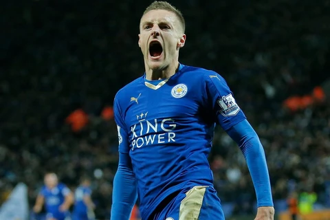 Vardy của Leicester xuất sắc nhất Premier League. (Nguồn: Getty Images)