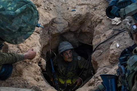 Đường hầm nằm sau dưới lòng đất 30m. (Nguồn: israelnationalnews)